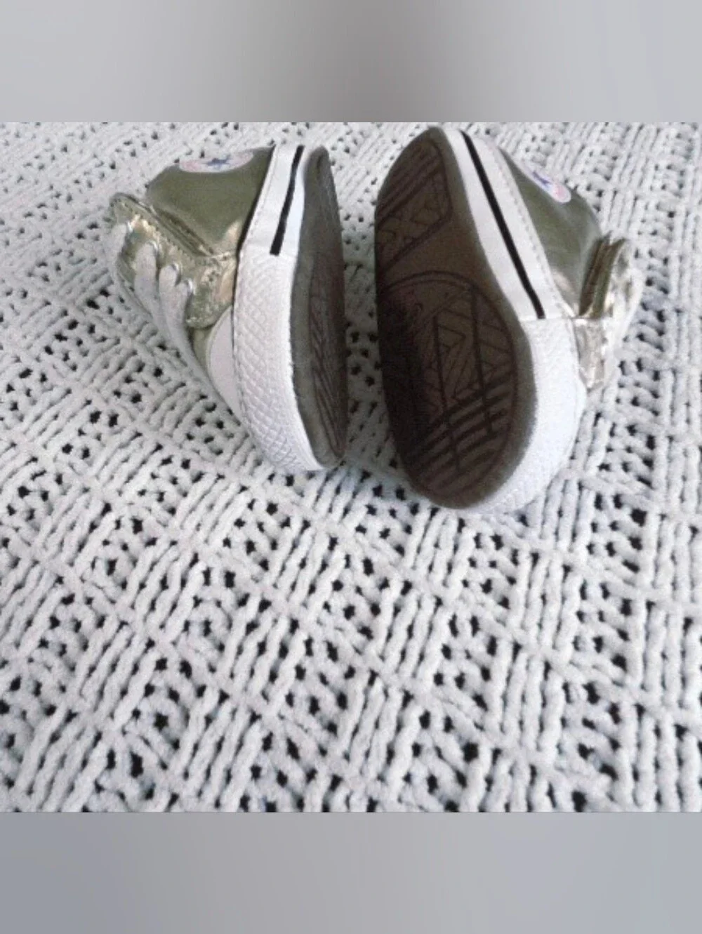 Converse Infant Gold Soft Bottom Size 2